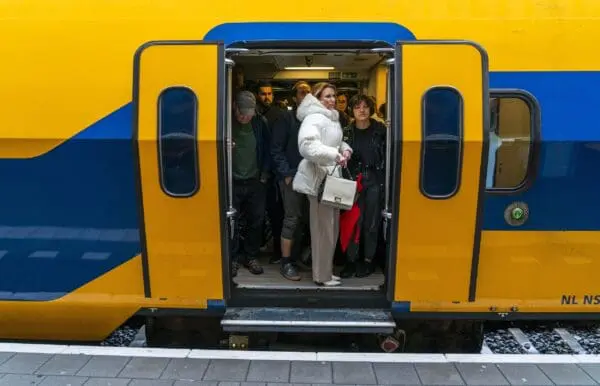 De auto en de trein